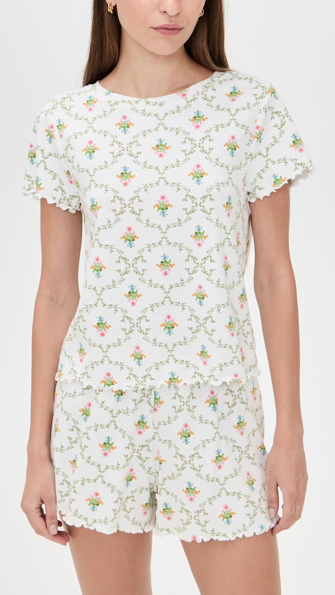 The Nina Short Pajama Set by HILL HOUSE HOME