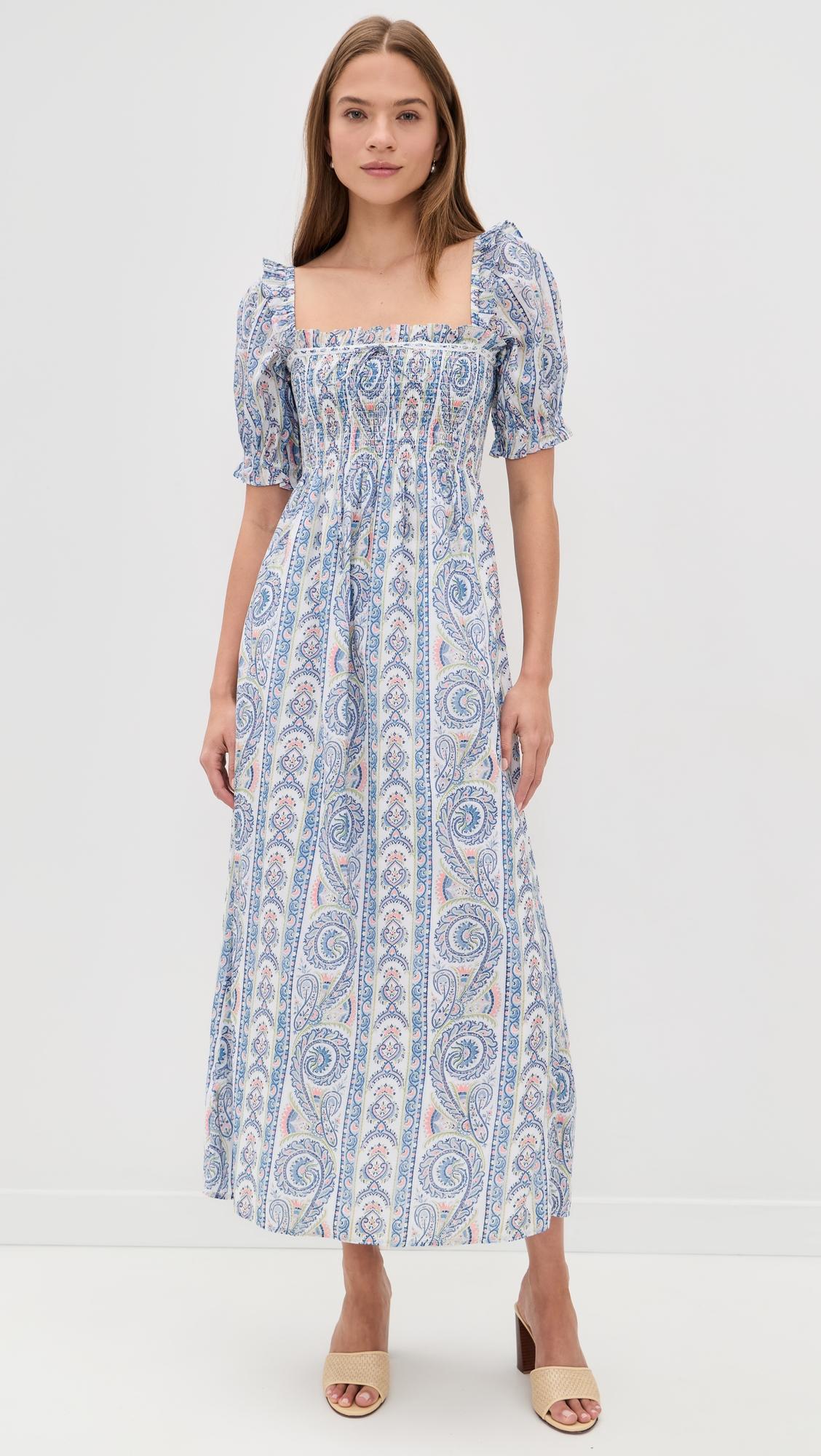 The Scarlett Nap Midi Dress by HILL HOUSE HOME