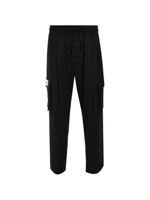drawstring-fastening cargo trousers by HINNOMINATE