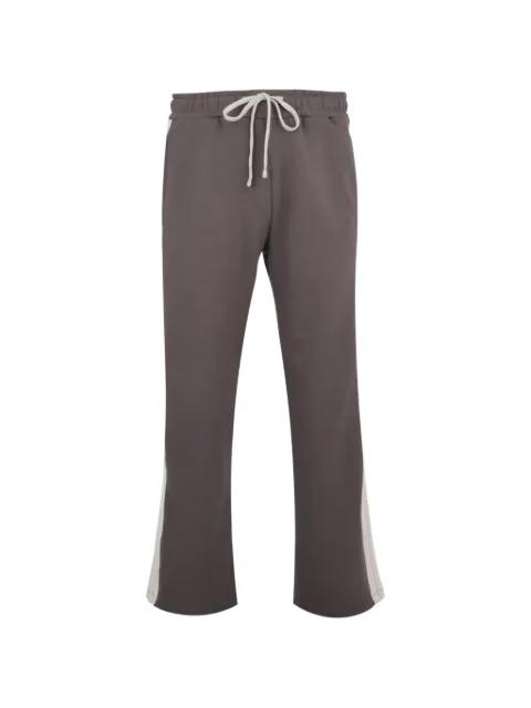 side stripe drawstring trousers by HINNOMINATE