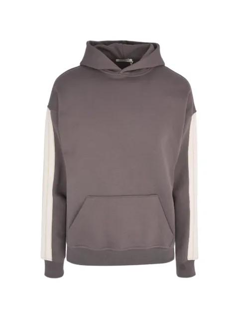 striped fleece sweatshirt by HINNOMINATE