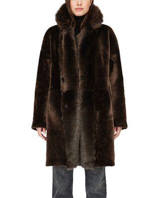August Reversible Shearling Jacket by HISO