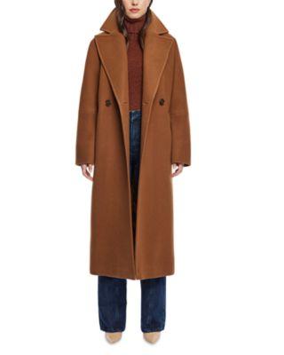 Harper Wool Blend Maxi Coat by HISO