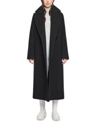 Harper Wool Blend Maxi Coat by HISO