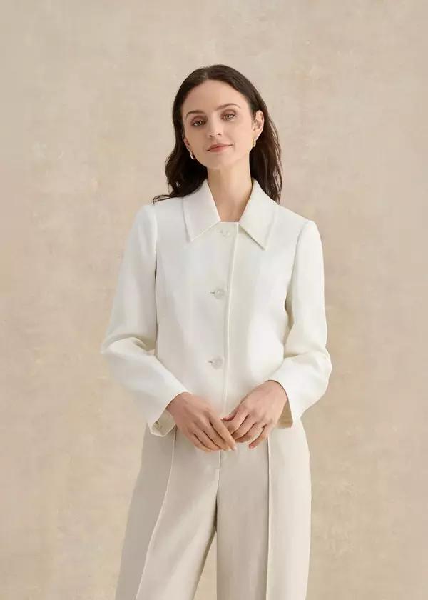 Adeen Linen Jacket by HOBBS