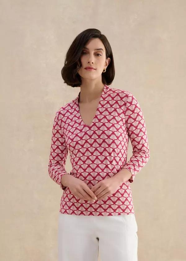 Aimee Printed Top by HOBBS