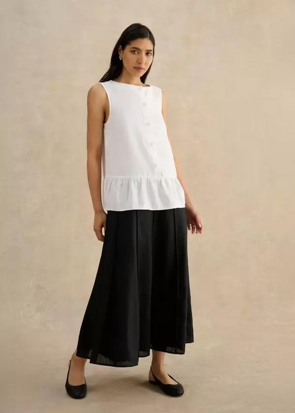 Alice Linen Skirt by HOBBS