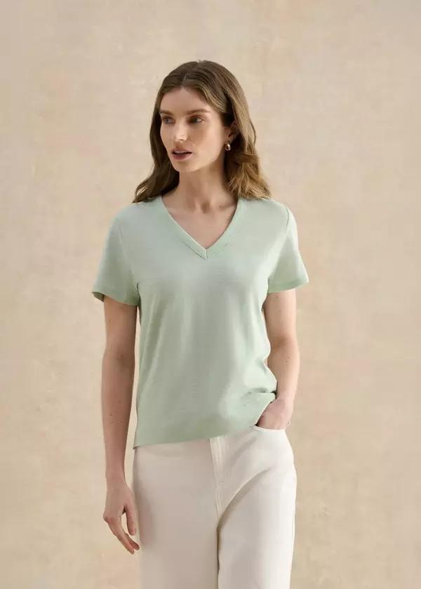 Arianna Slub T-Shirt by HOBBS