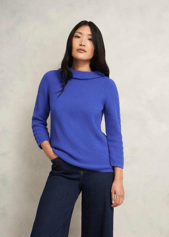 Camilla Cotton Jumper by HOBBS