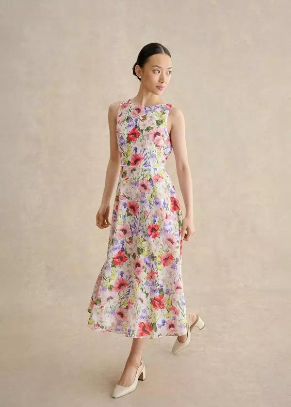 Carly Floral Dress by HOBBS