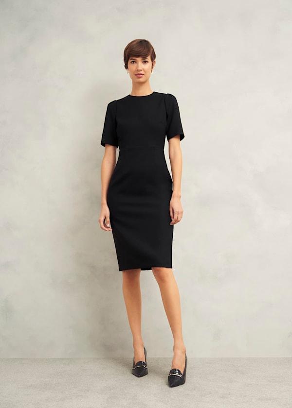 Casey Dress With Wool by HOBBS