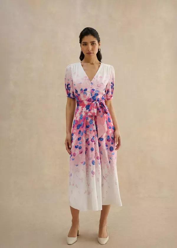 Charlesworth Floral Dress by HOBBS