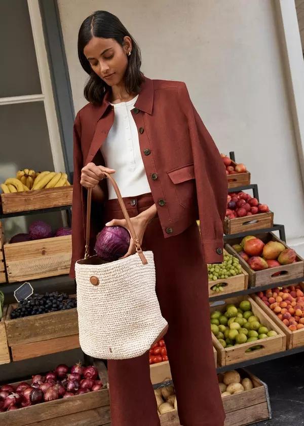 Clarence Linen Jacket by HOBBS