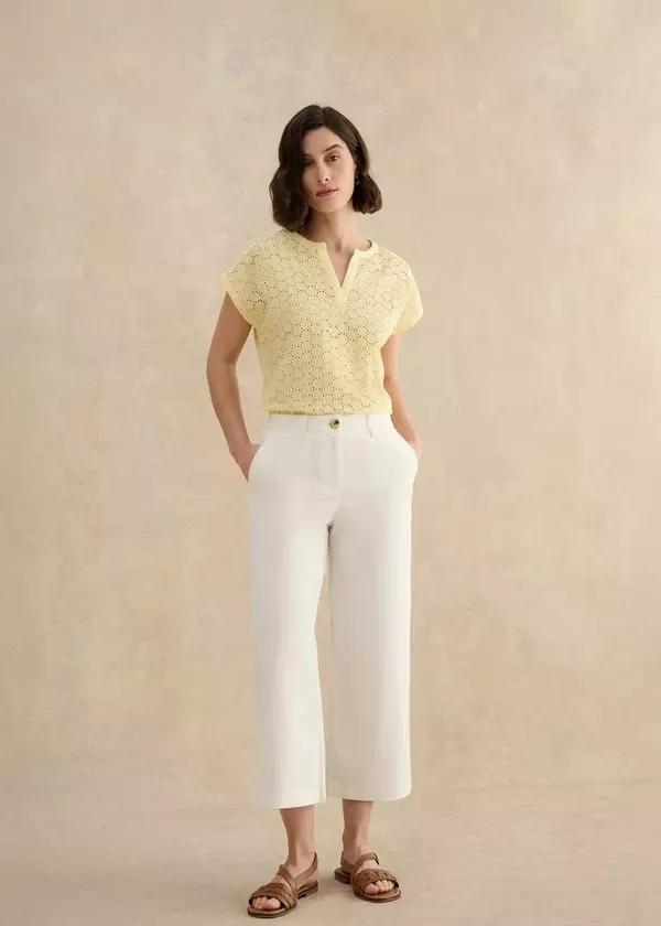 Clemmie Wide Leg Trousers by HOBBS