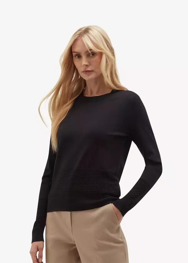 Kristen Pointelle Jumper by HOBBS