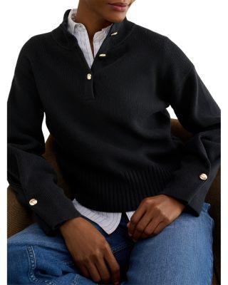 Adler Mock Neck Sweater by HOBBS LONDON