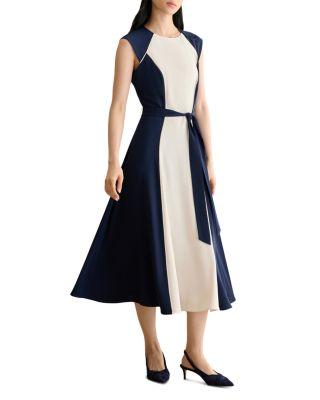 Andrea Color Blocked Dress by HOBBS LONDON