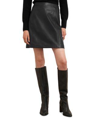 Annabelle Leather Skirt by HOBBS LONDON