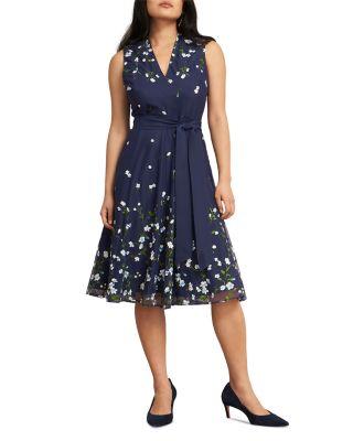 Aria Embroidered Dress by HOBBS LONDON