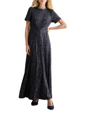 Black Tie Collection Shirley Embellished Dress by HOBBS LONDON