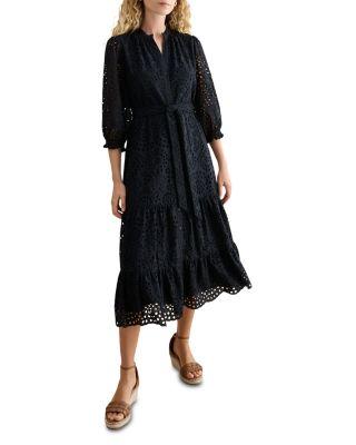 Cianna Embroidered Dress by HOBBS LONDON
