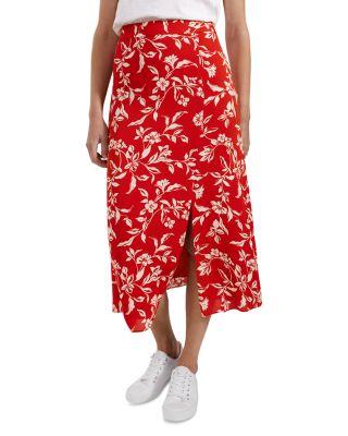 Eloise Printed Midi Skirt by HOBBS LONDON