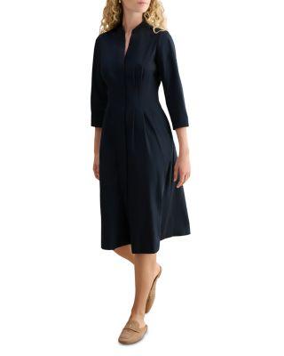 Emmaline Button Front Dress by HOBBS LONDON