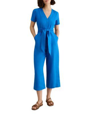 Evie Linen Jumpsuit by HOBBS LONDON