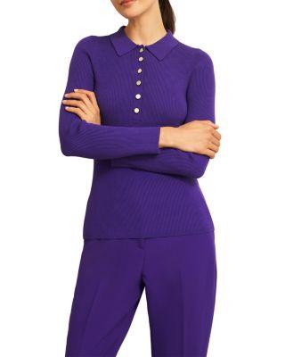 Fara Knitted Shirt by HOBBS LONDON