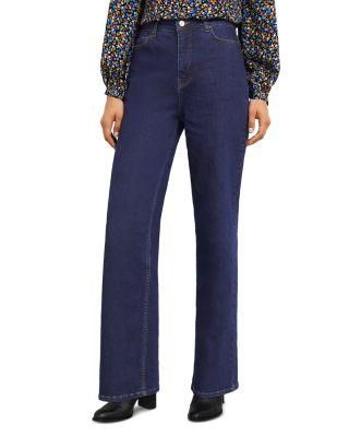 Hadden Wide Jeans in Indigo by HOBBS LONDON