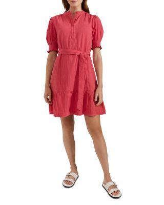 Iza Puff Sleeve Mini Dress by HOBBS LONDON