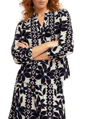 Jilly Floral Print Top by HOBBS LONDON
