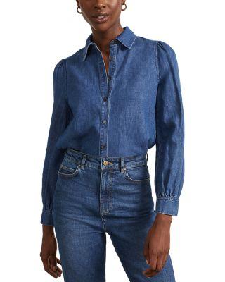 Limited Collection Wetherby Denim Top by HOBBS LONDON