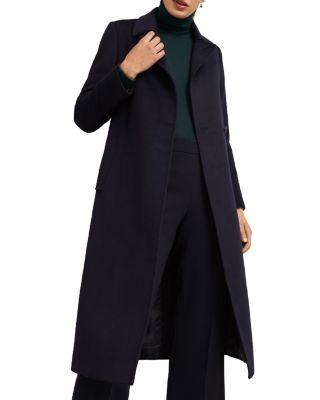 Livia Wool Belted Coat by HOBBS LONDON