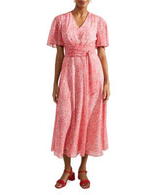 Marie Floral Print Dress by HOBBS LONDON