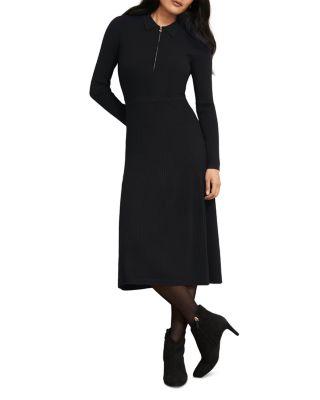Marta Ribbed Dress by HOBBS LONDON