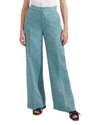 Mirabel Linen Wide Leg Pants by HOBBS LONDON