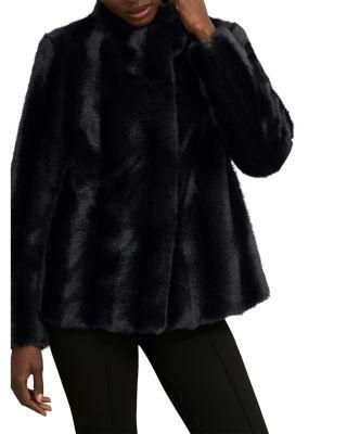 Misha Faux Fur Coat by HOBBS LONDON