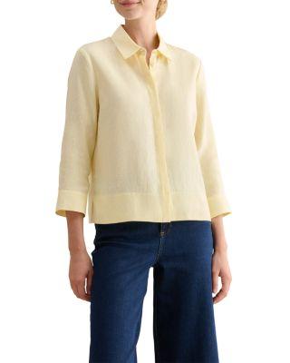 Nita Linen Shirt by HOBBS LONDON