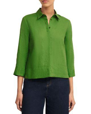 Nita Linen Shirt by HOBBS LONDON