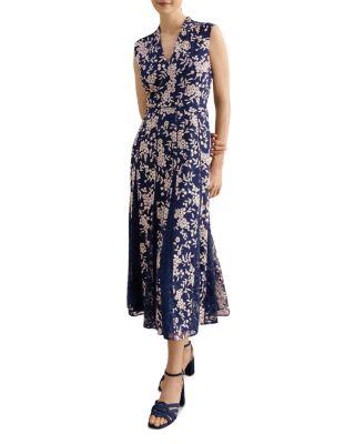 Quin Embroidered Dress by HOBBS LONDON