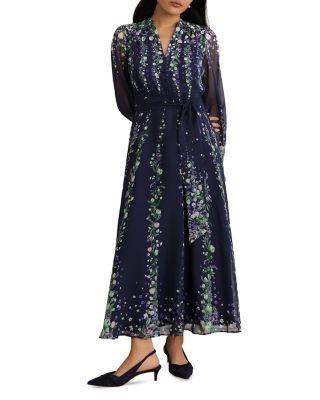 Ros Silk Dress by HOBBS LONDON
