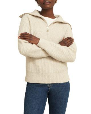 Sandy Roll Neck Zip Sweater by HOBBS LONDON