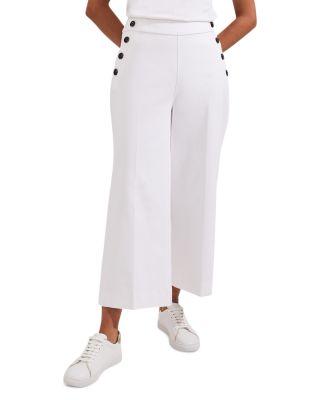 Simone Cropped Wide Leg Pants by HOBBS LONDON