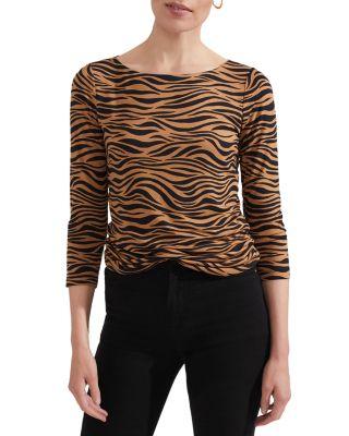 Sonya Printed Top by HOBBS LONDON