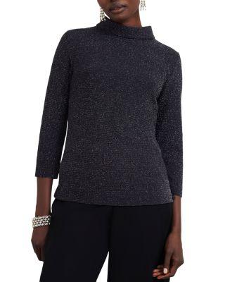 Tali Metallic Top by HOBBS LONDON
