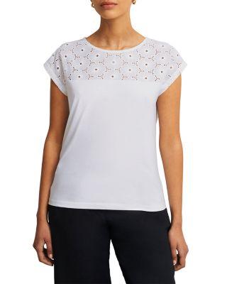 Thea Broderie Top by HOBBS LONDON