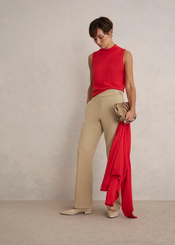 Leila Straight Leg Trousers by HOBBS
