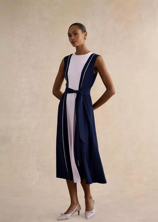 Louise Colourblock Dress by HOBBS