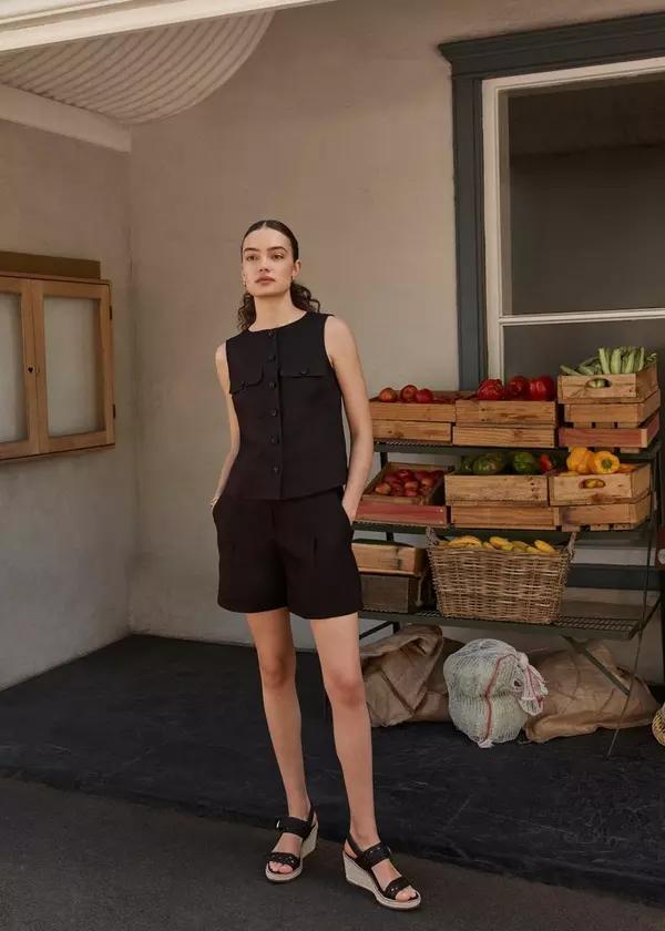 Lulu Linen Top by HOBBS